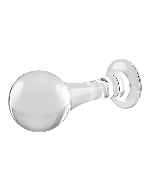 Gender X The Baller Glass Plug - Clear - LUST Depot