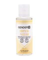 Gender X Flavored Lube - 2 Oz Tropical Passion