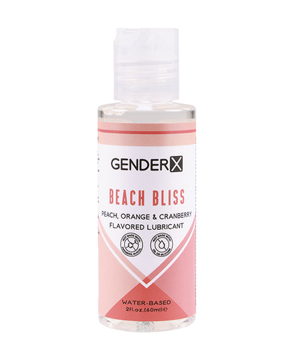 Gender X Flavored Lube - 2 Oz Beach Bliss - LUST Depot