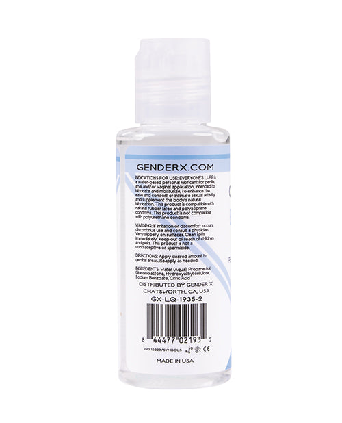 Gender X Flavored Lube - 2 Oz Everyone's - LUST Depot