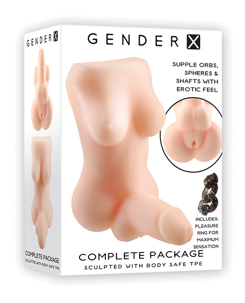 Gender X Complete Package Multi Function Stroker - Light - LUST Depot