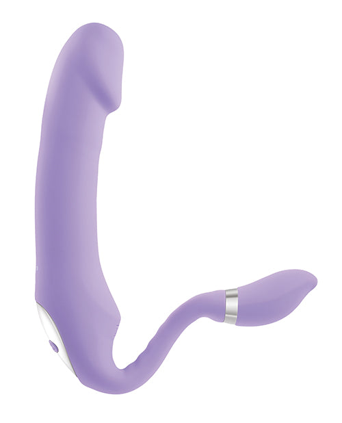 Gender X Orgasmic Orchid Posable Vibrator - Purple - LUST Depot