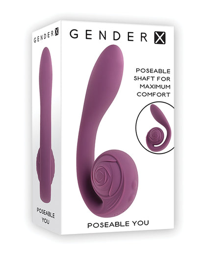 Gender X Poseable You - Purple - LUST Depot