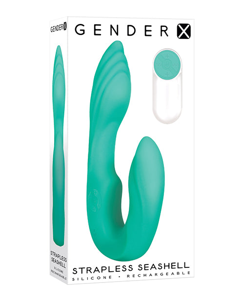 Gender X Strapless Seashell - Teal - LUST Depot