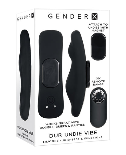 Gender X Our Undie Vibe - Black - LUST Depot