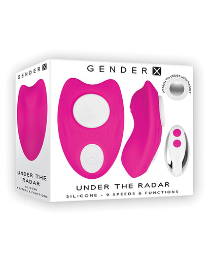 Gender X Under The Radar - Pink - LUST Depot