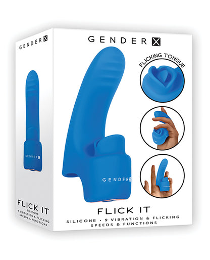 Gender X Flick It - Blue - LUST Depot