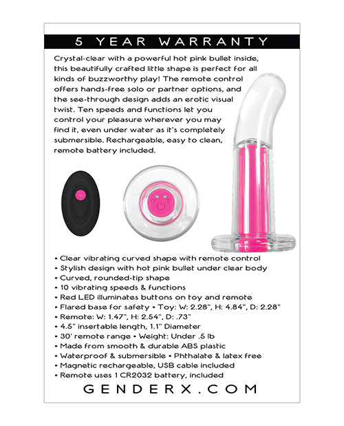 Gender X Pink Paradise - Clear-pink - LUST Depot