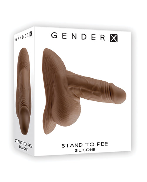 Gender X Silicone Stand To Pee - Dark - LUST Depot