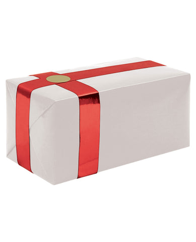 Gift Wrapping For Your Purchase (white W-red Ribbon) -extra Day To Ship