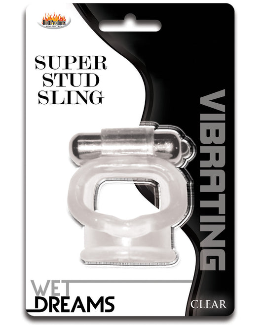 Wet Dreams Super Stud Sling - Clear - LUST Depot