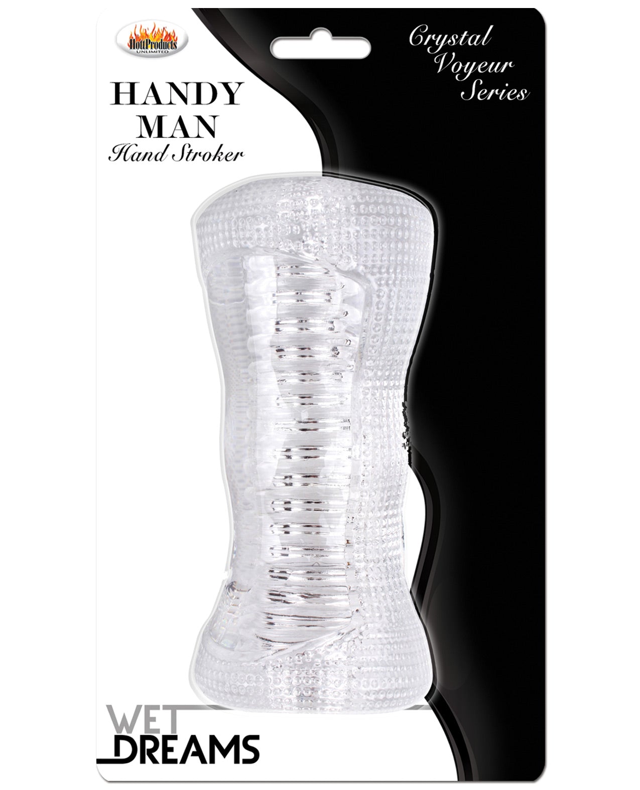 Wet Dreams Handy Man Stroker - Clear - LUST Depot