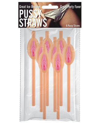 Pussy Straws - Pack Of 8