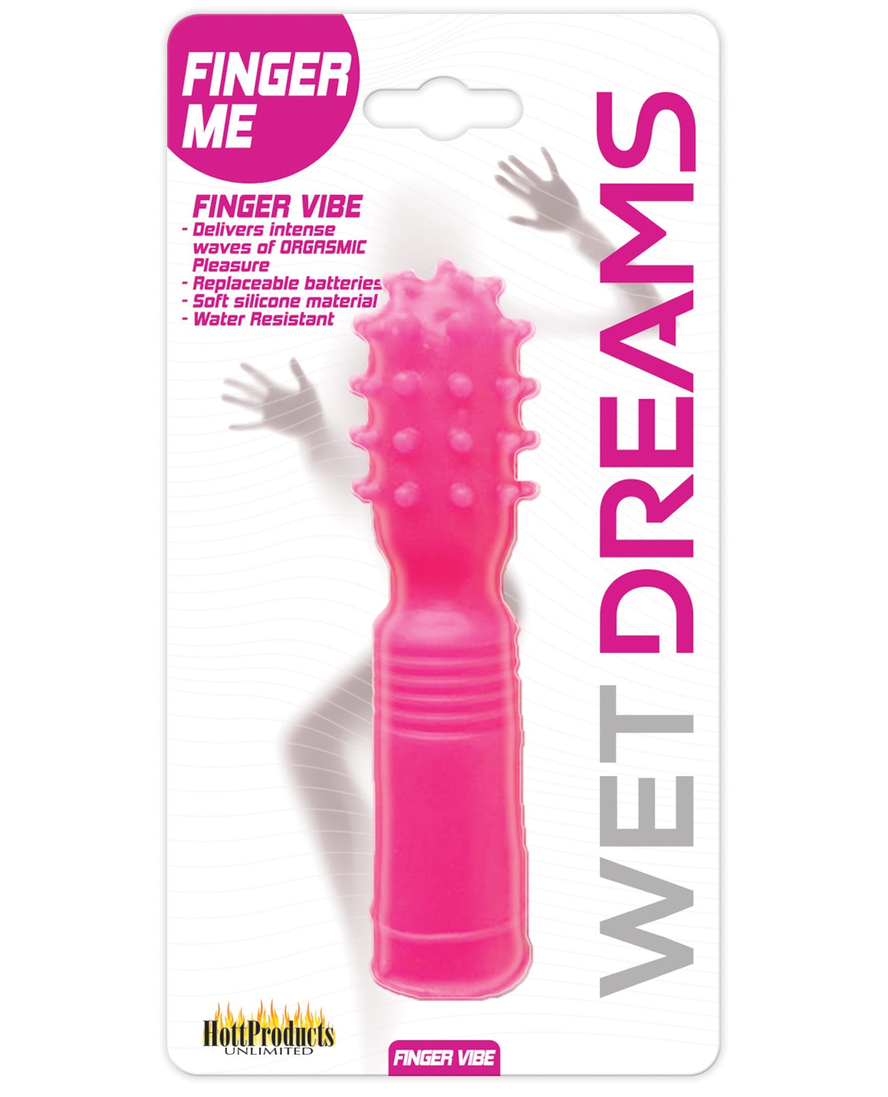 Wet Dreams Finger Me Finger Play Vibe - Magenta - LUST Depot