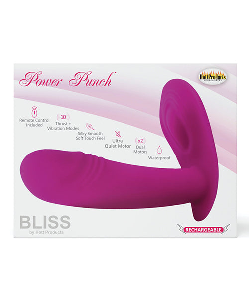 Bliss Power Punch Thrusting Vibe - LUST Depot