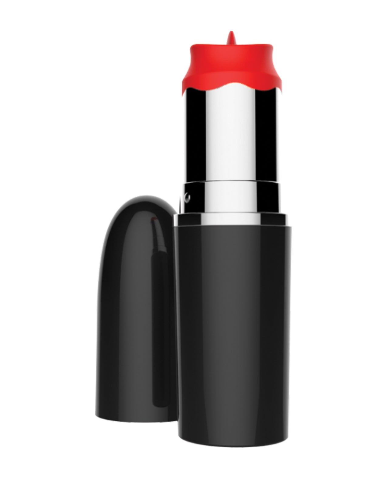 Lick Stick Rechargeable Discreet Lipstick Bullet W-high Speed Licking Tongue - LUST Depot