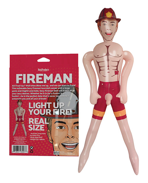 Inflatable Party Doll - Fireman - LUST Depot