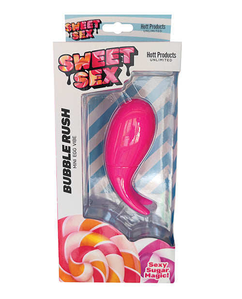 Sweet Sex Bubble Rush Mini Egg Vibe - Magenta - LUST Depot