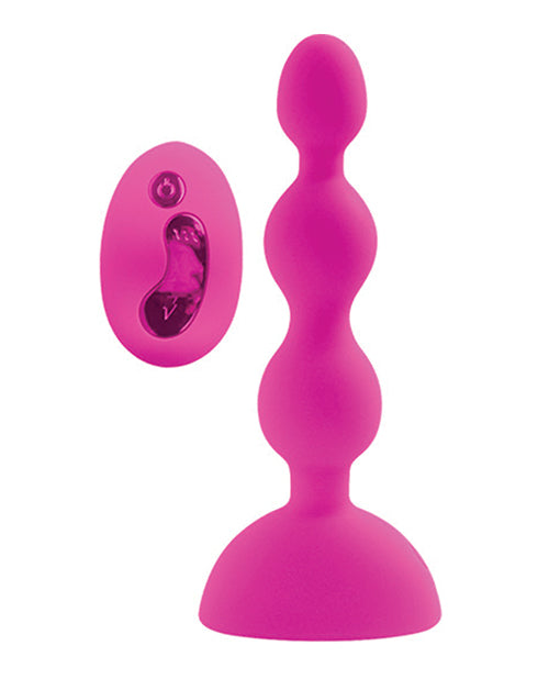 Sweet Sex Nookie Nectar Beads Vibe W-remote - Magenta - LUST Depot