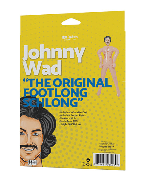 Johnny Wad W/large Penis Blow Up Doll - LUST Depot