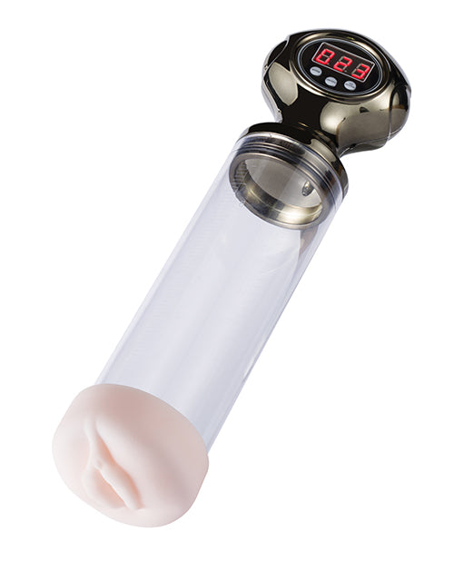 Pipe Male Masturbation Cup Penis Enlargement Pump - Clear - LUST Depot