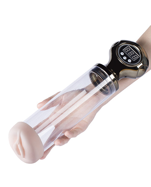 Pipe Male Masturbation Cup Penis Enlargement Pump - Clear - LUST Depot