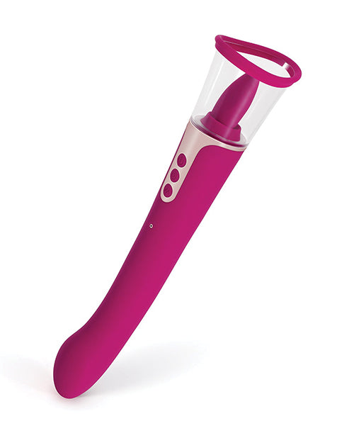 Succion Sucking G-spot Vibrator - 3 Function Purple - LUST Depot