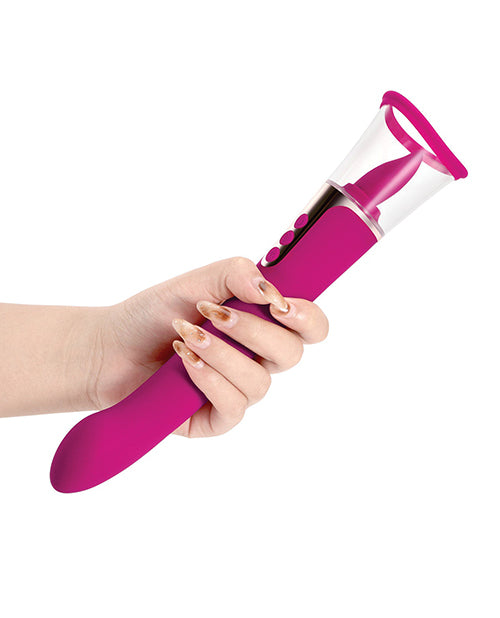 Succion Sucking G-spot Vibrator - 3 Function Purple - LUST Depot