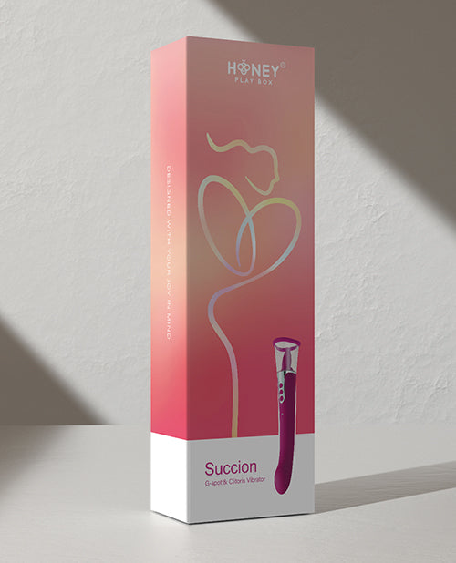 Succion Sucking G-spot Vibrator - 3 Function Purple - LUST Depot