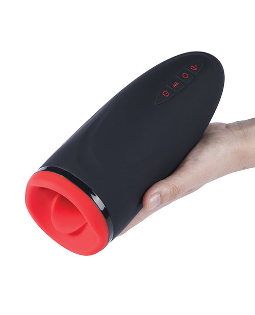 Dayo Autoblowjob Clamping Penis Massager - Black - LUST Depot