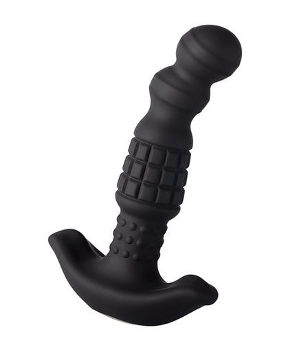 Pineapple Man Vibrating Prostate Massager - Black - LUST Depot