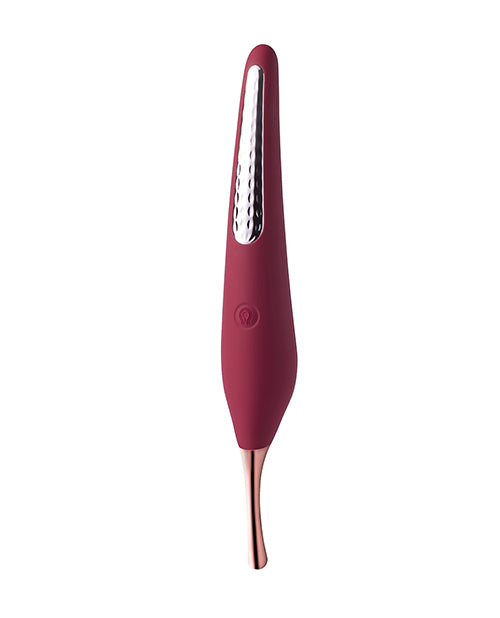 Ms. Honey Pinpoint Clit Vibrator & Nipple Stimulator - Red Wine - LUST Depot