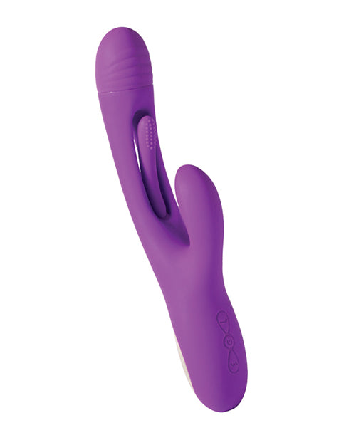 Bora G-spot Tapping Rabbit Vibrator - Purple - LUST Depot