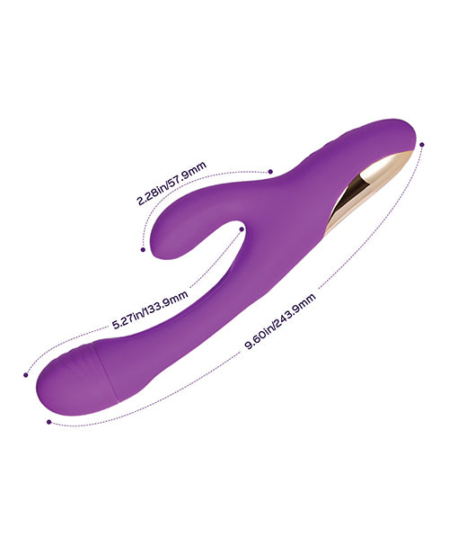 Bora G-spot Tapping Rabbit Vibrator - Purple - LUST Depot