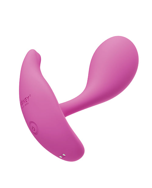 Oly 2 Pressure Sensing App-Enabled Wearable Clit & G Spot Vibrator - Pink - LUST Depot