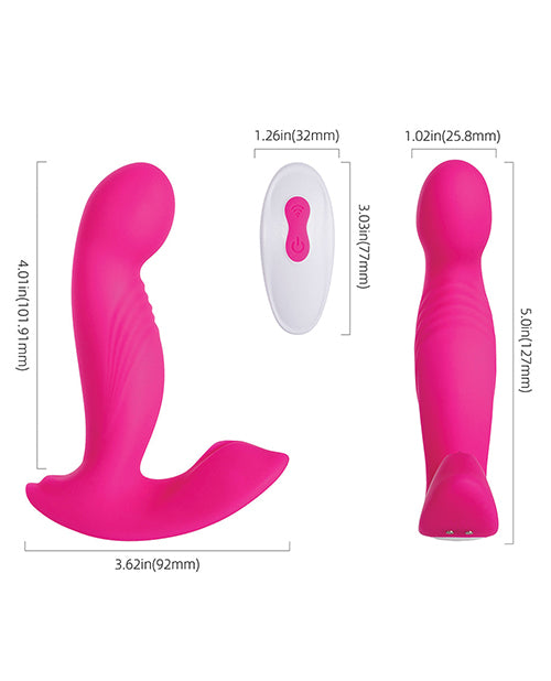 Crave G-spot Vibrator W-rotating Head - Pink - LUST Depot