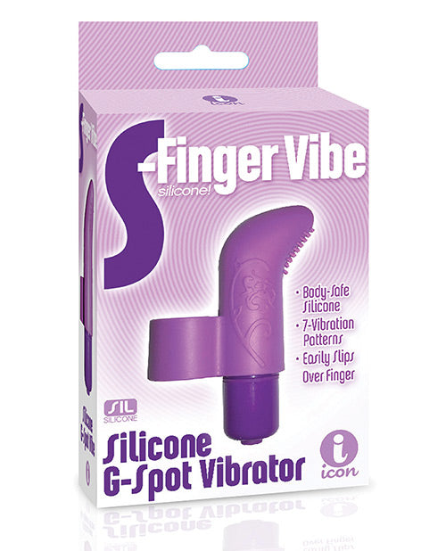 The 9's S-finger Vibe - Purple - LUST Depot