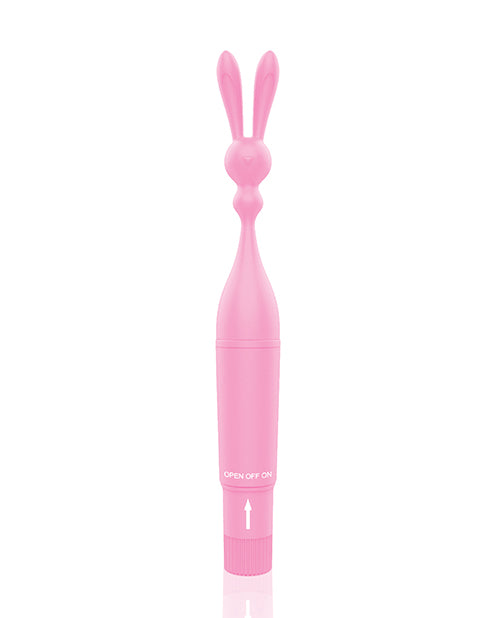 The 9's Clitterific! Button Bunny Clitoral Stimulator - Pink - LUST Depot