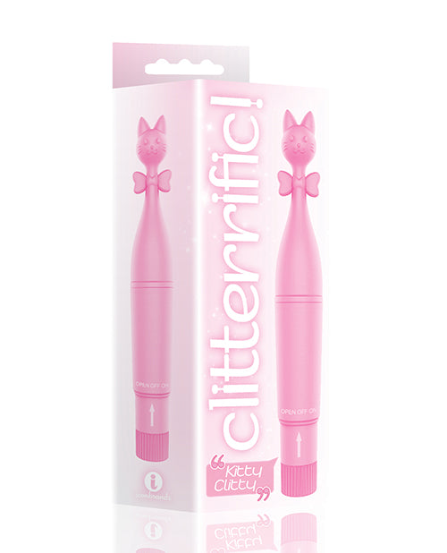 The 9's Clitterific! Kitty Clitty Clitoral Stimulator - Pink - LUST Depot