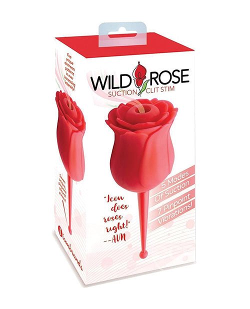 Wild Rose Le Pointe Vibrator - Red - LUST Depot