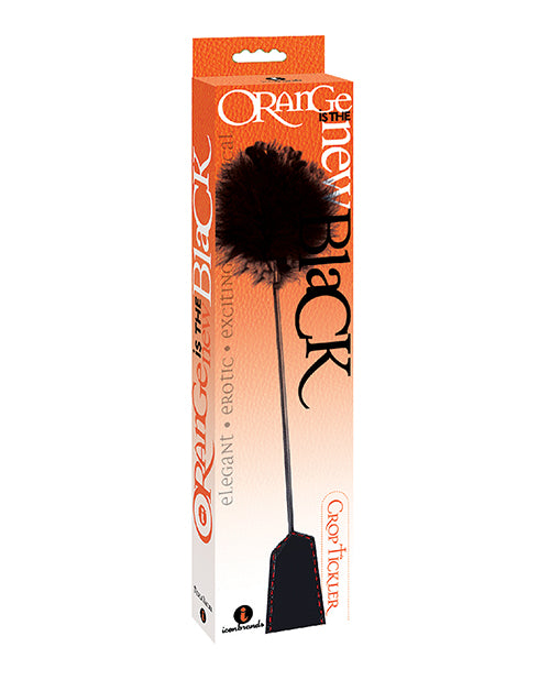 The 9's Orange Is The New Black Riding Crop & Tickler - LUST Depot