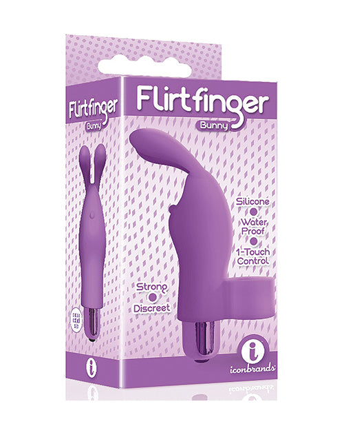 The 9's Flirtfinger Bunny - Purple - LUST Depot