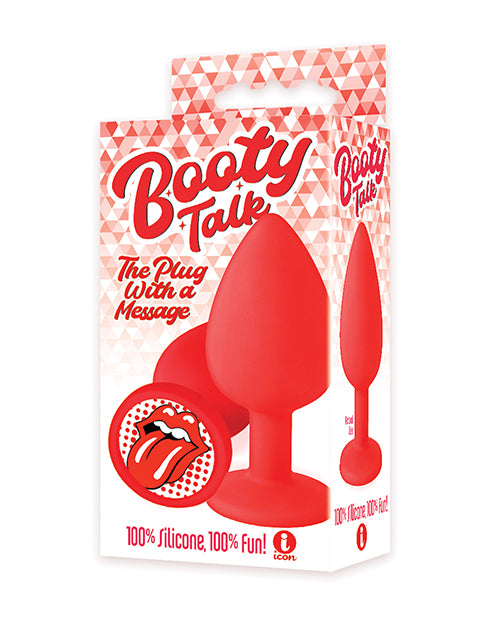 The 9's Booty Calls Tongue Plug - Red - LUST Depot