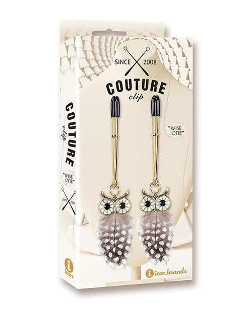 Couture Clips Luxury Nipple Clamps - Wise One - LUST Depot