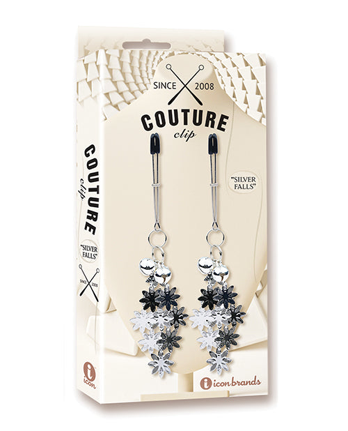 Couture Clips Luxury Nipple Clamps - Silver Falls - LUST Depot