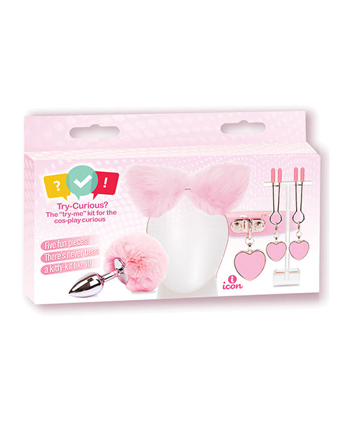 Try-curious Kitty Set - Pink - LUST Depot