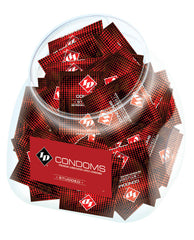 Id Studded Condoms Fishbowl - Bowl Of 144