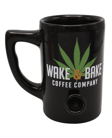 Wake & Bake Coffee Mug - 10 Oz Black