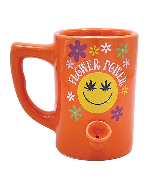 Wake & Bake Flower Power Coffee Mug - 10 Oz - LUST Depot