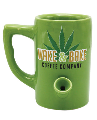 Wake & Bake Coffee Mug - 10 Oz Green